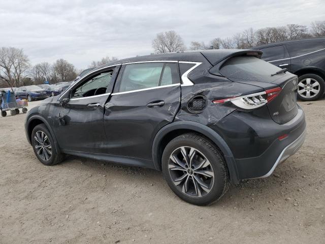 SJKCH5CR0JA049401 - 2018 INFINITI QX30 BASE أسود صورة 2