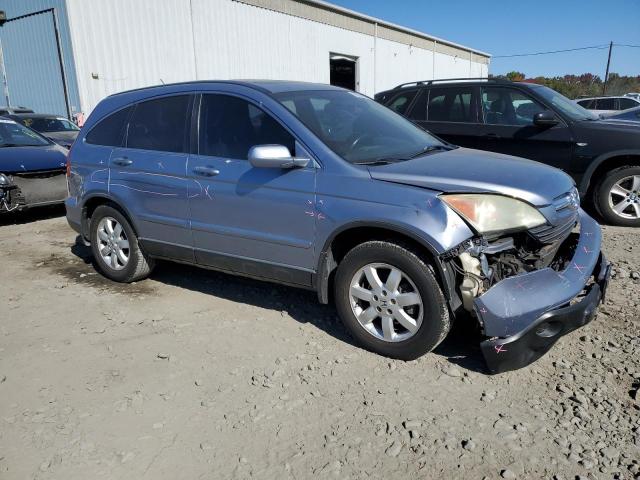 JHLRE48757C030754 - 2007 HONDA CR-V EXL BLUE photo 4