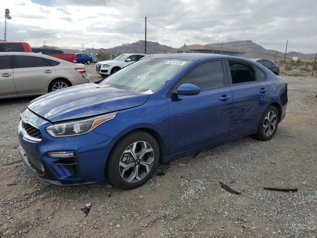 3KPF24AD8ME398326 - 2021 KIA FORTE FE BLUE photo 1