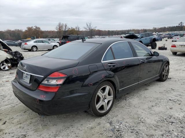 WDDNG71X67A097723 - 2007 MERCEDES-BENZ S 550 BLACK photo 3