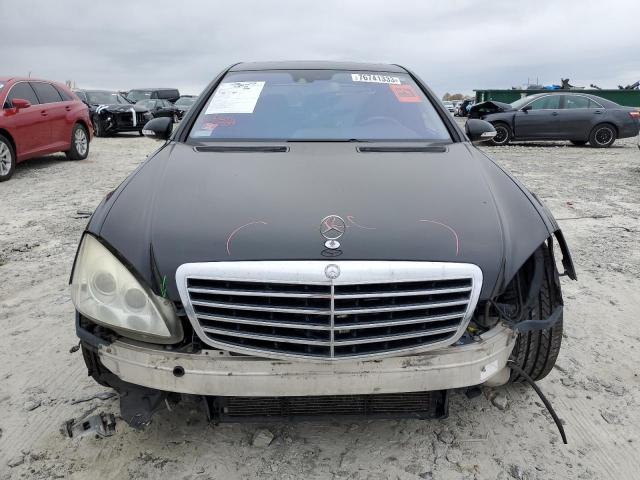 WDDNG71X67A097723 - 2007 MERCEDES-BENZ S 550 BLACK photo 5