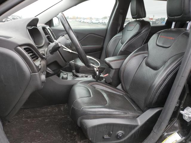 1C4PJMBXXKD244974 - 2019 JEEP CHEROKEE TRAILHAWK BLACK photo 7