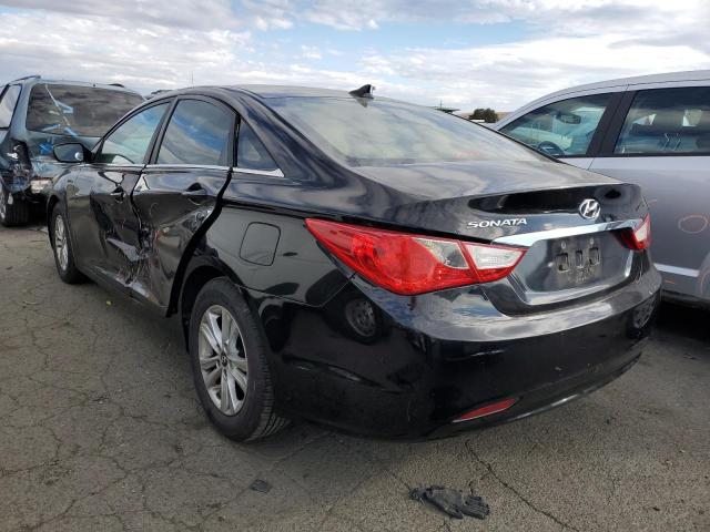 5NPEB4AC2DH697695 - 2013 HYUNDAI SONATA GLS BLACK photo 2