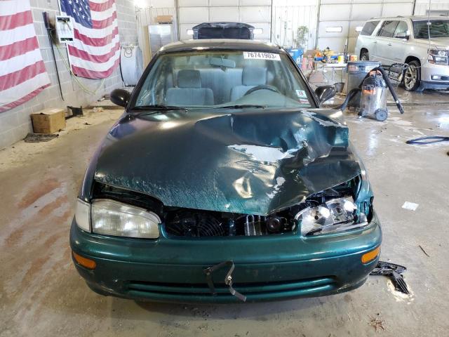 1Y1SK5262TZ059127 - 1996 CHEVROLET PRIZM BASE GREEN photo 5