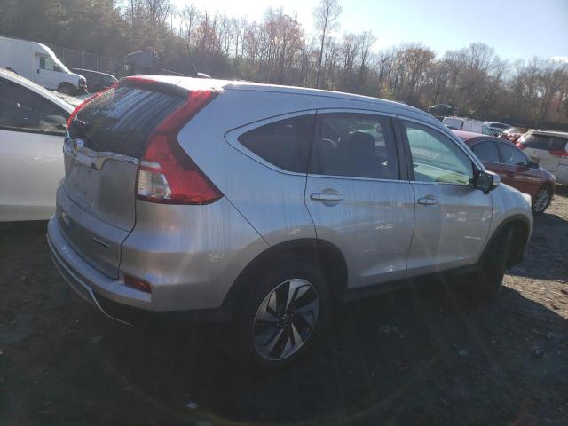 5J6RM3H96GL011278 - 2016 HONDA CR-V TOURING SILVER photo 3