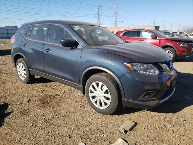 JN8AT2MV4GW144031 - 2016 NISSAN ROGUE S BLUE photo 4