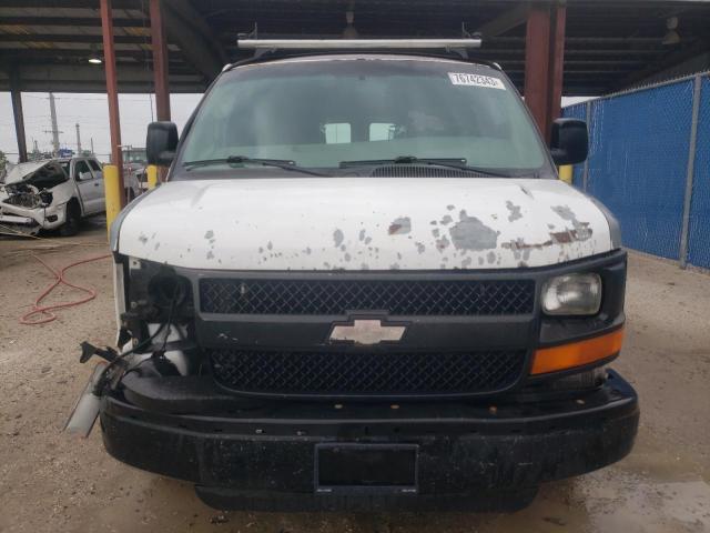 1GCGG25V971136822 - 2007 CHEVROLET EXPRESS G2 WHITE photo 5