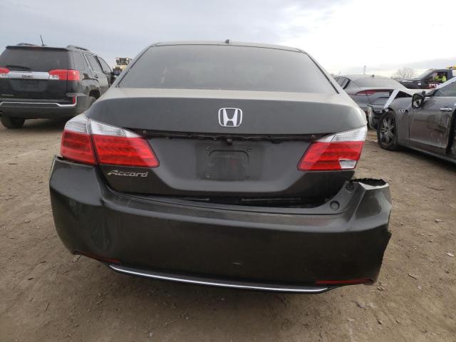 1HGCR2F86EA043322 - 2014 HONDA ACCORD EXL BLACK photo 6