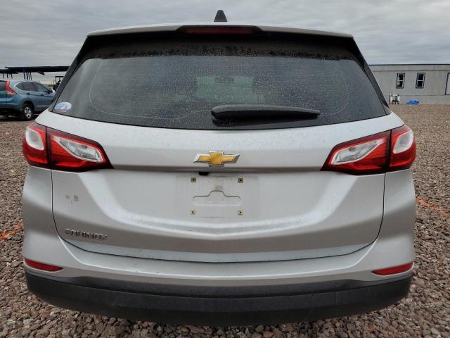 3GNAXHEV7KS588355 - 2019 CHEVROLET EQUINOX LS SILVER photo 6