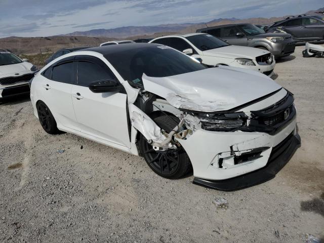 2HGFC2F58JH583318 - 2018 HONDA CIVIC LX WHITE photo 4