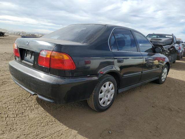 1HGEJ6671XL042861 - 1999 HONDA CIVIC LX BLACK photo 3