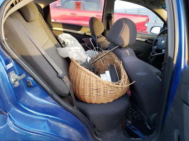 KL1TD56628B153464 - 2008 CHEVROLET AVEO BASE Mavi foto 10