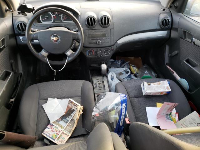 KL1TD56628B153464 - 2008 CHEVROLET AVEO BASE Mavi foto 8