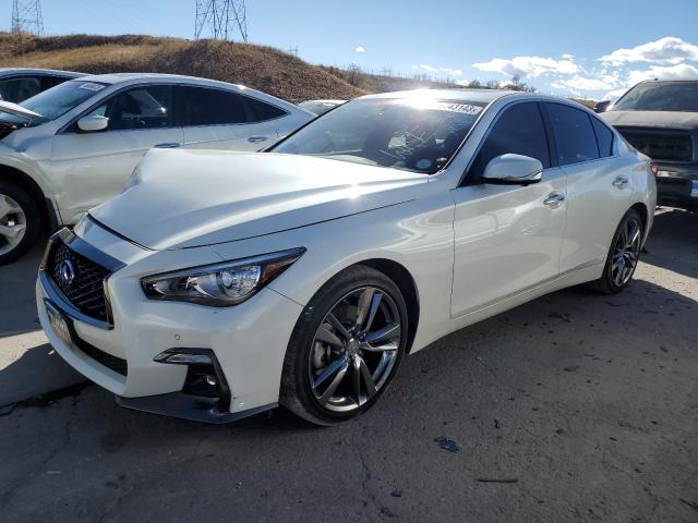 JN1EV7CR1MM754763 - 2021 INFINITI Q50 SENSORY WHITE photo 1