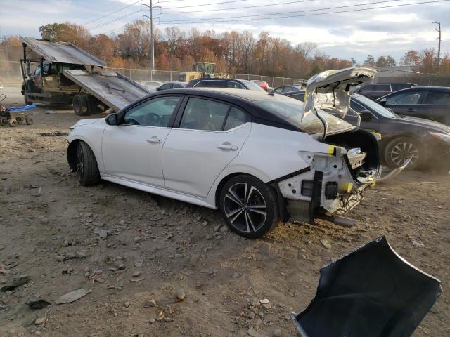 3N1AB8DV8LY276359 - 2020 NISSAN SENTRA SR WHITE photo 2