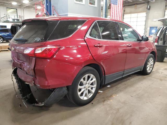 2GNAXJEV7J6127984 - 2018 CHEVROLET EQUINOX LT RED photo 3