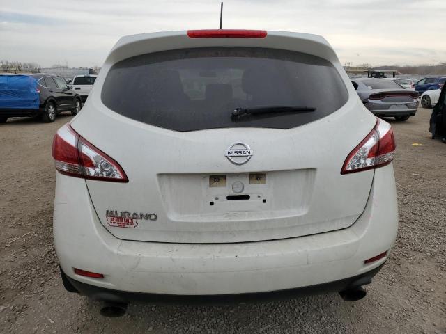 JN8AZ1MUXEW412500 - 2014 NISSAN MURANO S WHITE photo 6