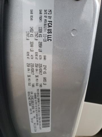 2C4RC1BG6LR130342 - 2020 CHRYSLER PACIFICA TOURING L SILVER photo 13