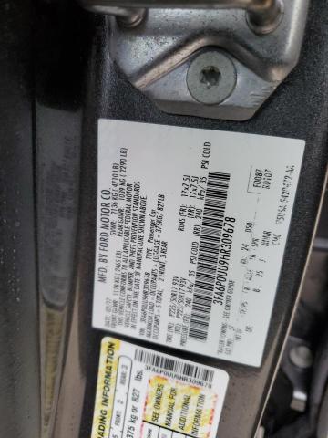 3FA6P0UU9HR309678 - 2017 FORD FUSION S HYBRID GRAY photo 12