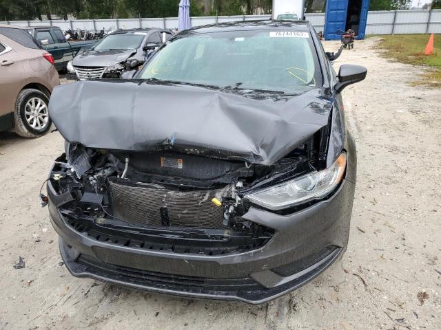 3FA6P0UU9HR309678 - 2017 FORD FUSION S HYBRID GRAY photo 5