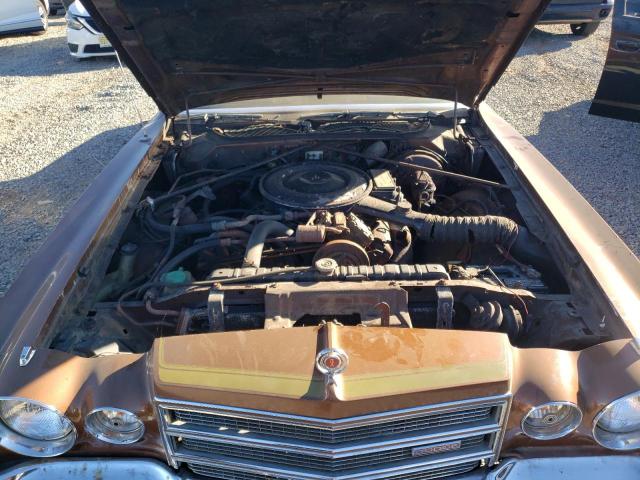 XS22N7R166098 - 1977 DODGE CHARGER GOLD photo 11