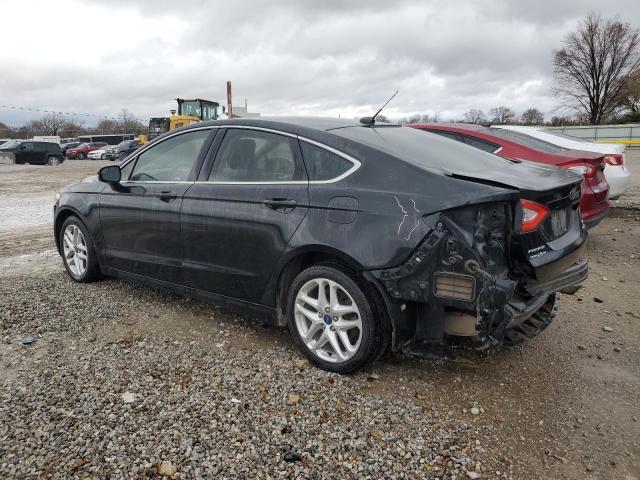 3FA6P0HDXER176757 - 2014 FORD FUSION SE BLACK photo 2