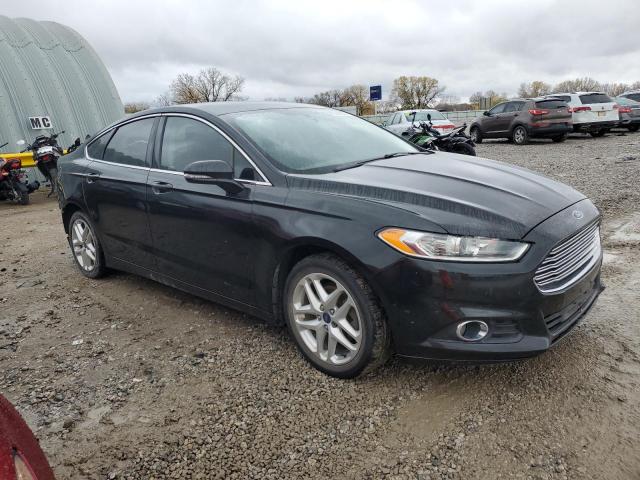 3FA6P0HDXER176757 - 2014 FORD FUSION SE BLACK photo 4