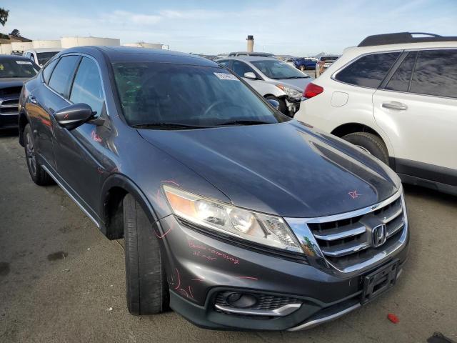 5J6TF1H36DL000065 - 2013 HONDA CROSSTOUR EX GRAY photo 4