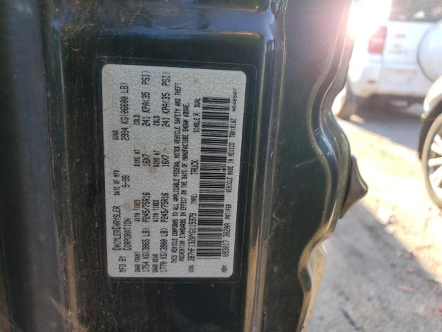 3B7HF13Z0YG115979 - 2000 DODGE RAM 1500 GREEN photo 12