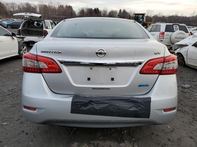 3N1AB7AP3EY236080 - 2014 NISSAN SENTRA S SILVER photo 6