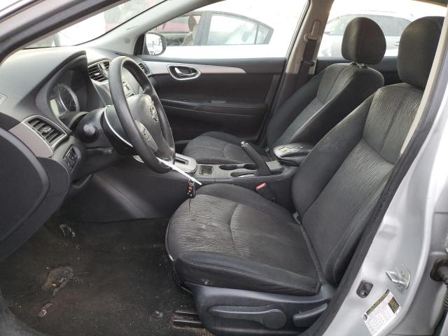 3N1AB7AP3EY236080 - 2014 NISSAN SENTRA S SILVER photo 7