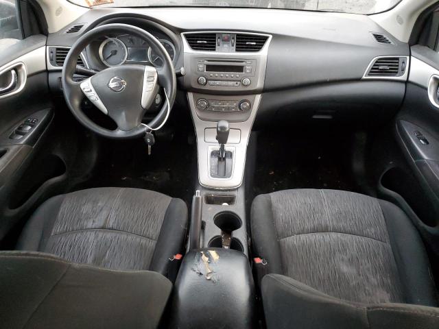 3N1AB7AP3EY236080 - 2014 NISSAN SENTRA S SILVER photo 8