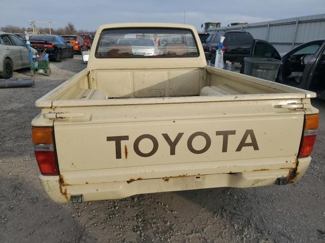 JT4RN50R2G0213286 - 1986 TOYOTA PICKUP 1/2 TON RN50 BEIGE photo 6