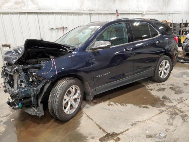 3GNAXXEV6MS128777 - 2021 CHEVROLET EQUINOX PREMIER BLUE photo 1