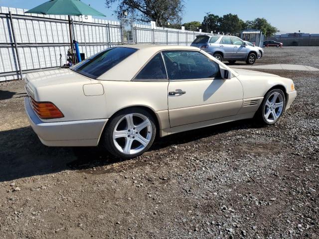 WDBFA61E1MF032333 - 1991 MERCEDES-BENZ 300 SL YELLOW photo 3