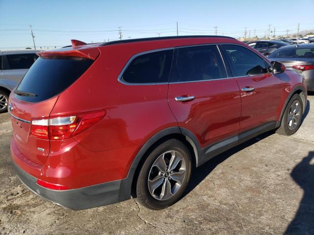 KM8SMDHFXFU114548 - 2015 HYUNDAI SANTA FE GLS RED photo 3