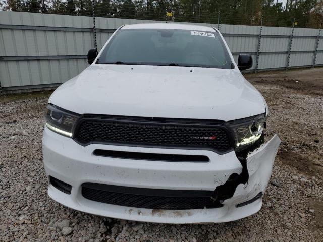 1C4RDHDG3KC650993 - 2019 DODGE DURANGO GT WHITE photo 5