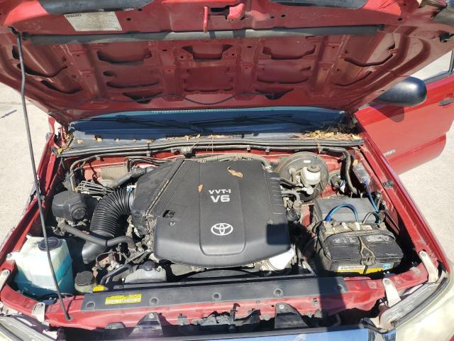 3TMJU4GN6CM127984 - 2012 TOYOTA TACOMA DOUBLE CAB PRERUNNER RED photo 11