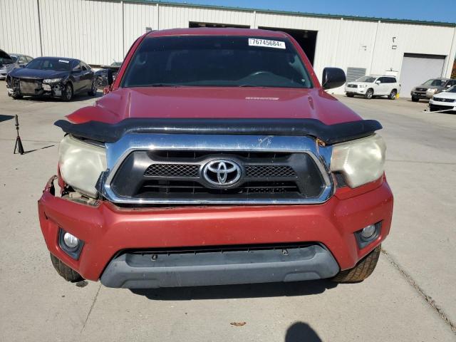 3TMJU4GN6CM127984 - 2012 TOYOTA TACOMA DOUBLE CAB PRERUNNER RED photo 5