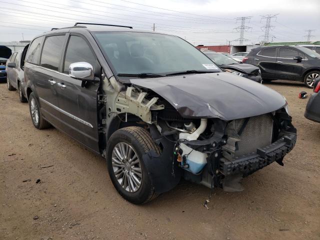 2C4RC1CG7FR507019 - 2015 CHRYSLER TOWN & COU TOURING L GRAY photo 4