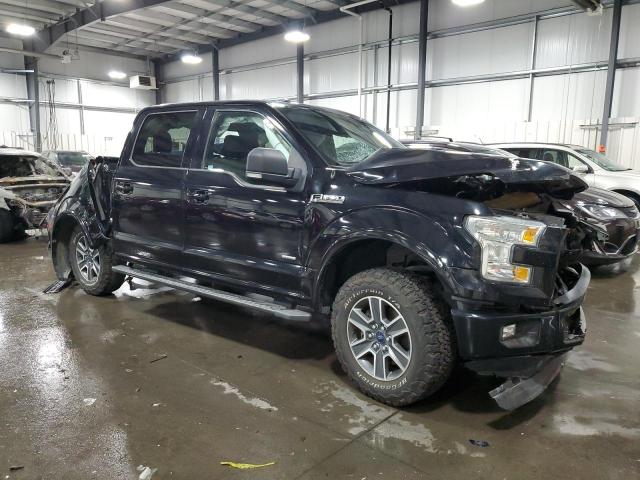 1FTEW1EP4GKD43926 - 2016 FORD F150 SUPERCREW BLACK photo 4