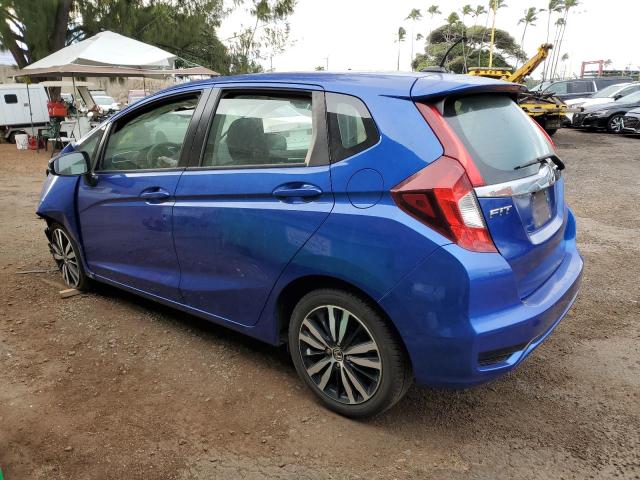 3HGGK5H84JM730834 - 2018 HONDA FIT EX BLUE photo 2