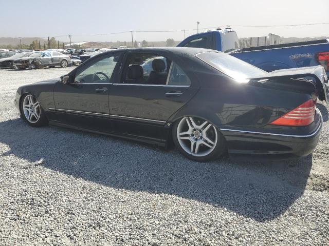 WDBNG70J86A474606 - 2006 MERCEDES-BENZ S 430 BLACK photo 2