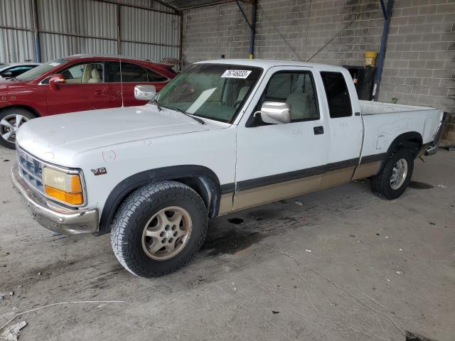 1B7GL23X9TS603497 - 1996 DODGE DAKOTA WHITE photo 1