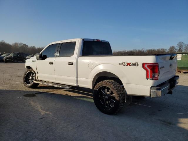 1FTFW1EG2HFA35507 - 2017 FORD F150 SUPERCREW WHITE photo 2