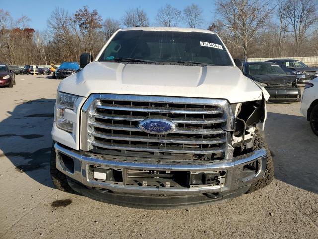 1FTFW1EG2HFA35507 - 2017 FORD F150 SUPERCREW WHITE photo 5