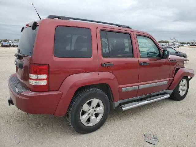 1J4PP2GKXBW509777 - 2011 JEEP LIBERTY SPORT MAROON photo 3