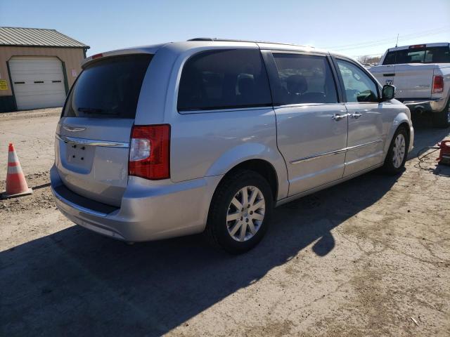 2C4RC1CGXCR395103 - 2012 CHRYSLER TOWN & COU TOURING L SILVER photo 3