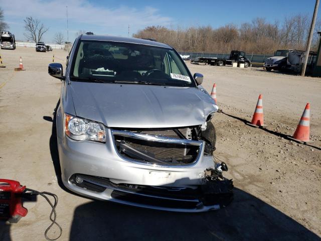 2C4RC1CGXCR395103 - 2012 CHRYSLER TOWN & COU TOURING L SILVER photo 5