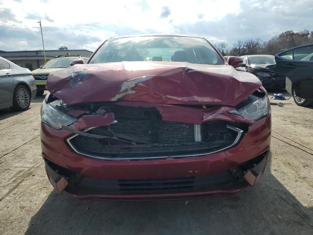 3FA6P0H78HR392153 - 2017 FORD FUSION SE MAROON photo 5